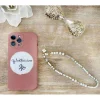 My Look Féminin Bijou de téléphone "White & gold" Online