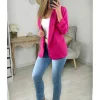 My Look Féminin Blazer classique rose Fashion