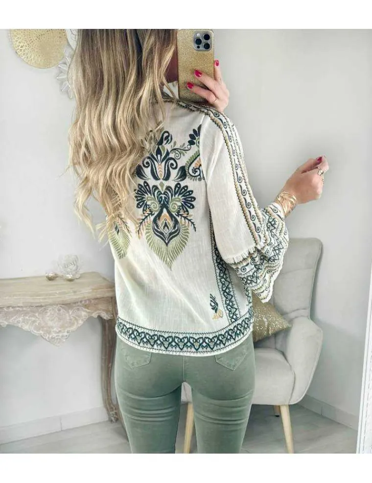 blouse_motifs_kaki_amp_no_3.webp My Look Féminin blouse motifs kaki & noirs Discount