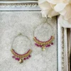My Look Féminin Boucles d'oreilles ring gold & pink Online