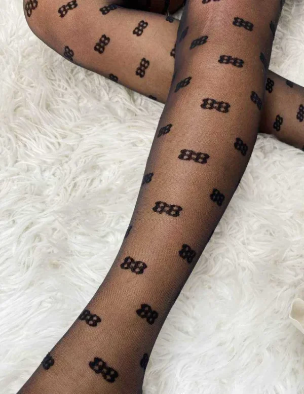 My Look Féminin Collants "Black inspi" Sale