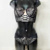 My Look Féminin Culotte effet corset " Nude & Black " Hot