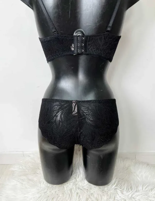 My Look Féminin Culotte effet corset " Nude & Black " Hot