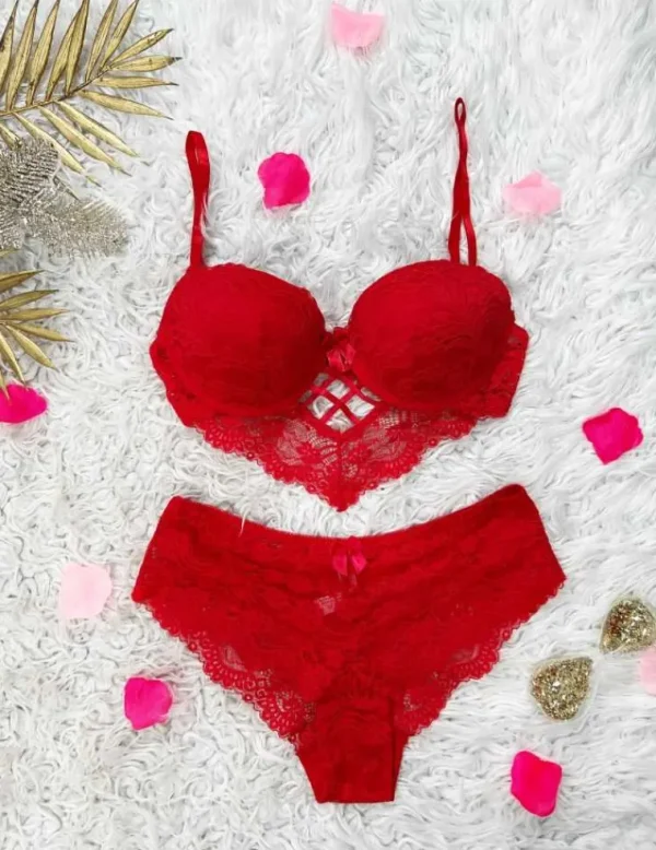 My Look Féminin culotte " Dentelle Rouge " Discount