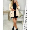 My Look Féminin ensemble crop pull et jupe froncée noir Online