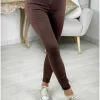 My Look Féminin jeans choco slim push-up Outlet