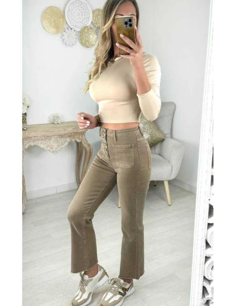 jeans_droit_taupe_0.webp My Look Féminin Jeans droit taupe Fashion