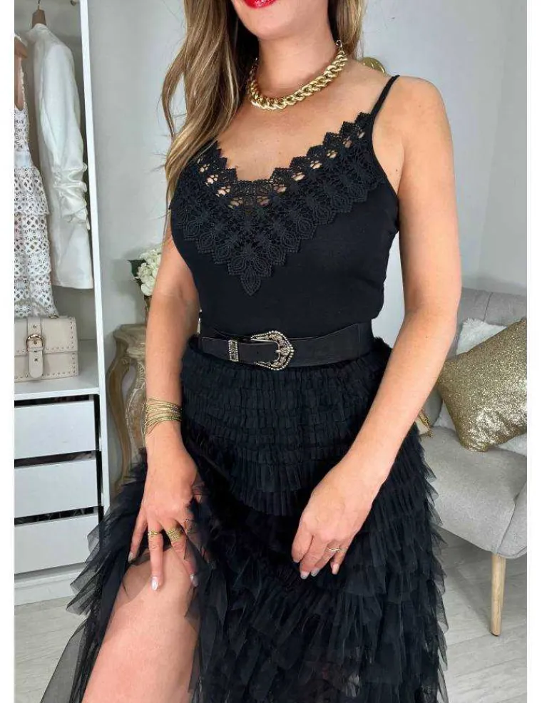 jupon_noir_en_tulle_et_fr_1.webp My Look Féminin jupon noir en tulle et froufrous Outlet