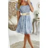 My Look Féminin Ma jolie robe blue cashmere "buste smoké" Hot