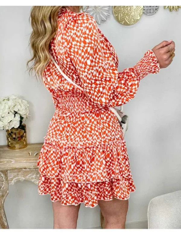 My Look Féminin Ma petite jupe à volants " summer print" Outlet