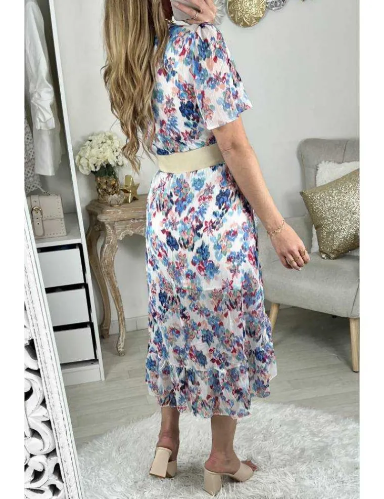 ma_robe_longue_voilage_et_1.webp My Look Féminin Ma robe longue voilage et volants "color print" Clearance