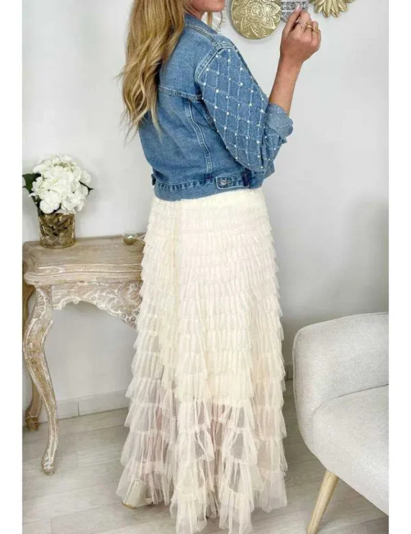 My Look Féminin Ma veste en jeans "so diam's" New