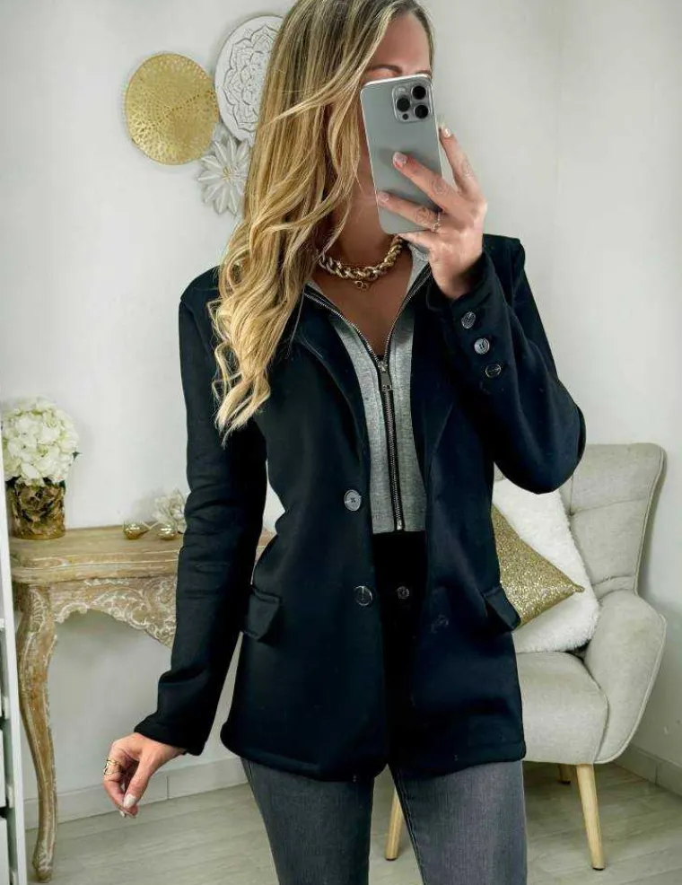 manteau_blazer_noir_et_ca_1.webp My Look Féminin Manteau blazer noir et capuche New