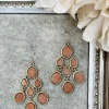 My Look Féminin * Mes jolies Boucles d'oreilles "Wood & gold" Clearance