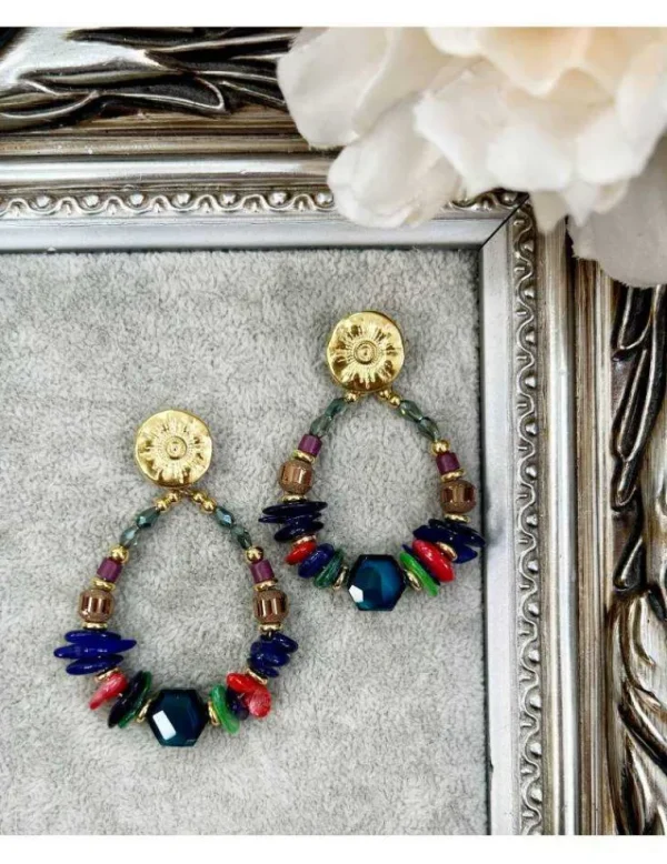 My Look Féminin * Mes jolies Boucles d'oreilles "so color" Online