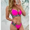 My Look Féminin Mon bas de maillot rose flashy "LOVE" Clearance
