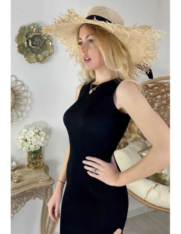My Look Féminin Mon chapeau de paille beige et joli noeud Discount