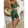 My Look Féminin Mon ensemble kaki short et top asymétrique Hot
