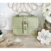 My Look Féminin Mon joli sac style green & gold "jolie boucle" Sale