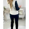 My Look Féminin Mon pull sans manches beige & torsadé Online