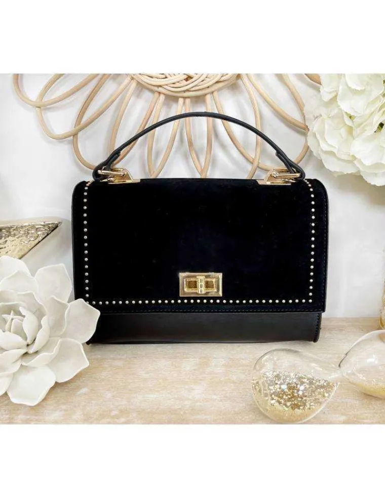 mon_sac_black_mi_daim_mi__0.webp My Look Féminin Mon sac black mi daim mi style cuir "petits clous" Sale