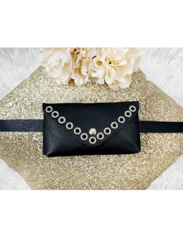 My Look Féminin Mon sac ceinture black New