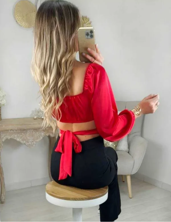 My Look Féminin pantalon noir classique & droit Outlet