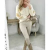 My Look Féminin pull en lainage beige " doudou" Discount