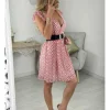 My Look Féminin robe droite en voilage fleurie Online