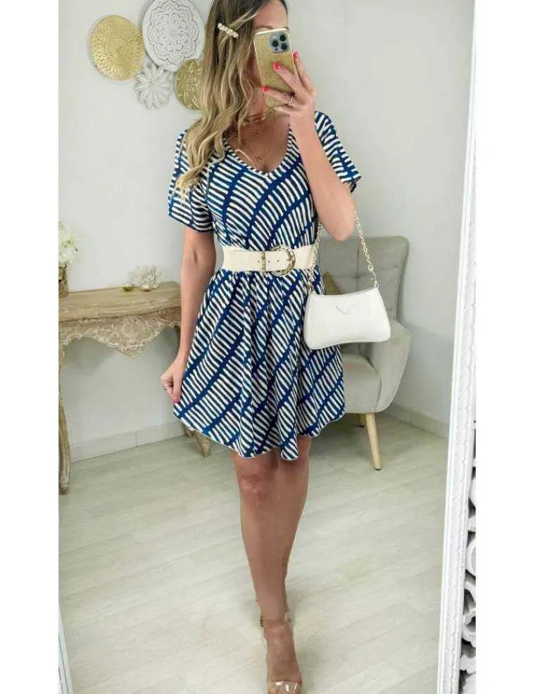 robe_fluide_motifs_bleus__1.webp My Look Féminin robe fluide motifs bleus col v Fashion