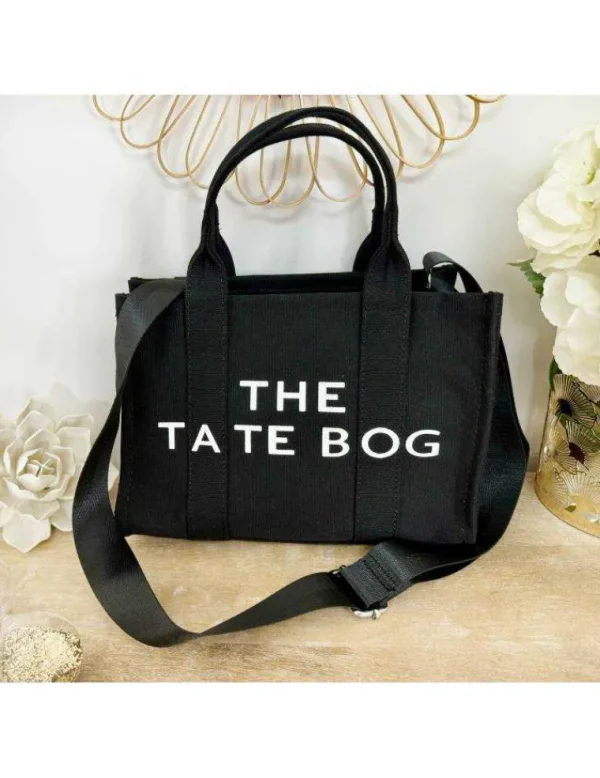 My Look Féminin sac en tissu " the tate bog" noir Discount