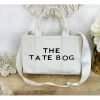 My Look Féminin sac en tissu "the tate bog" blanc Sale