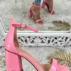 My Look Féminin sandales à talons rose Clearance