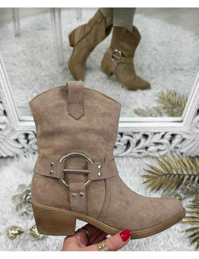 santiag_style_daim_taupe__0.webp My Look Féminin santiag style daim taupe & boucle New