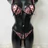 My Look Féminin Tanga " Pink & Black " Best