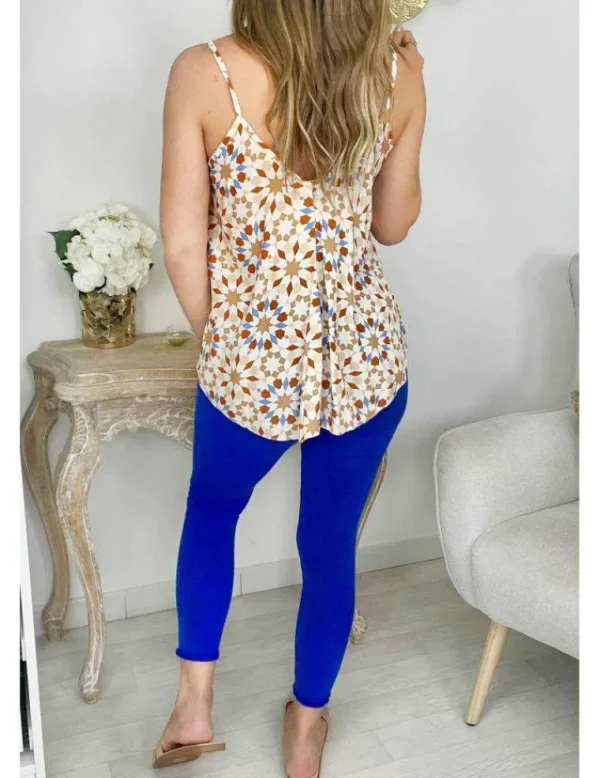 My Look Féminin Top ample & imprimé Best